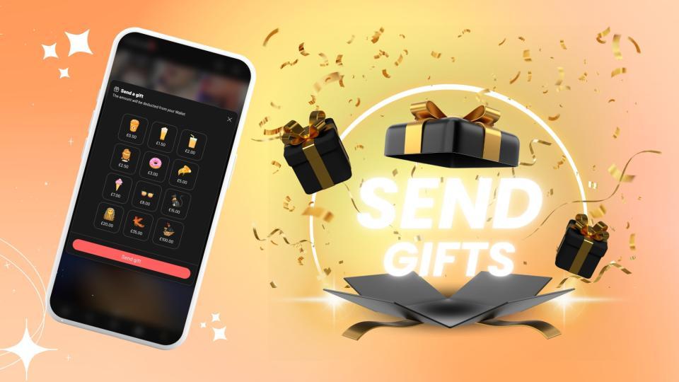 Surprise your favorite creator with a gift! ๐ Send them a special something directly from their profile, live streams, or messages. #SupportCreators #GiftGiving